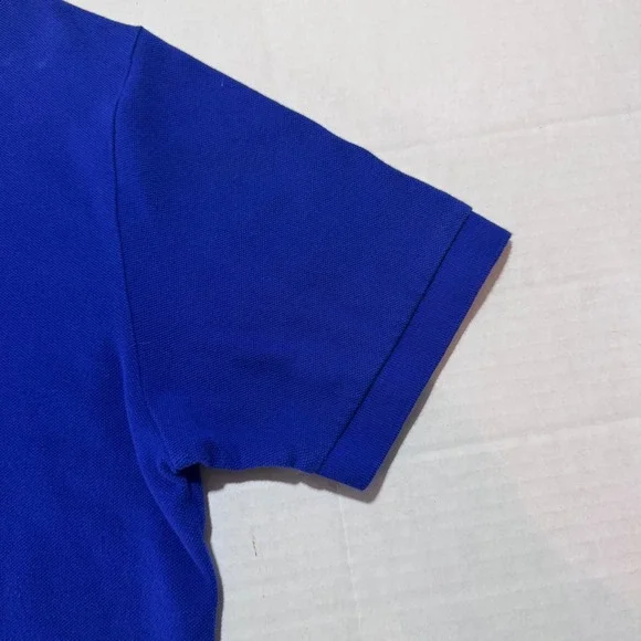 Polo Ralph Lauren Mens Royal Blue Pink Pony Cotton Pique Polo Shirt Size M - Picture 3 of 9